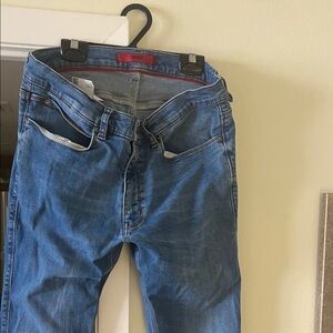 HUGO Men's Denim Blue Slim Jeans